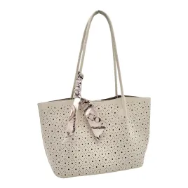 torebka-damska-azurowa-z-apaszka-i-kosmetyczka-bezowa