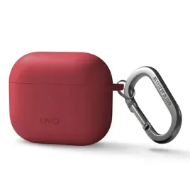 uniq-etui-nexo-airpods-3-gen-ear-hookssilicone-czerwony-coral