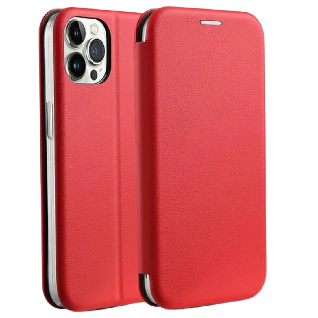 beline-etui-book-magnetic-iphone-15-pro61-czerwony-red