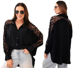 czarna-koszula-damska-z-koronkowymi-rekawami-i-dluzszym-tylem