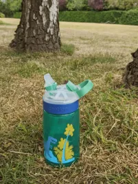 Zdjęcie produktu Bidon dla dzieci - Kubek dla dzieci Contigo Gizmo Flip 414ml - Jungle Green