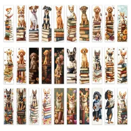 zakladki-papierowe-mix-wzorow-psy-10szt