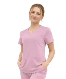 bluza-medyczna-purdrowy-roz-basic-premium-roz-3xl