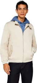 find-meska-kurtka-bezowa-bawelna-100percent-s-bezowa