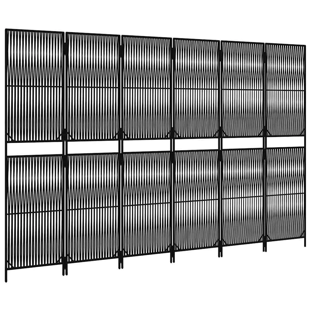 parawan-6-panelowy-czarny-polirattan