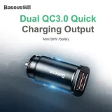 baseus-ladowarka-samochodowa-2xusb-qc-3-0-moc-30w-producent-baseus-stan-nowy-stan-opakowania-oryginalne