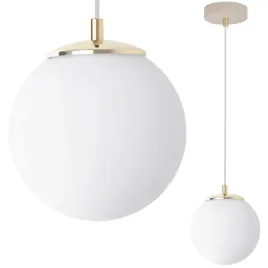 lampa-wiszaca-sufitowa-zyrandol-pojedyncza-biala-kula-bezowa-do-kuchni