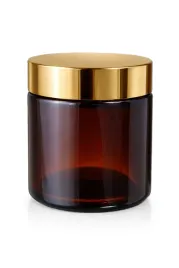 sloik-szklany-brazowy-120ml-z-nakretka-zlota