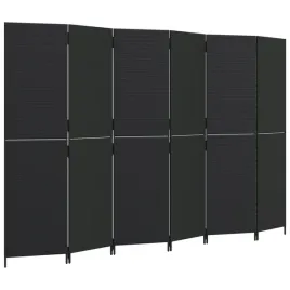 parawan-6-panelowy-czarny-polirattan