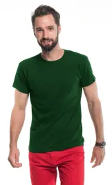 koszulka-meska-t-shirt-butelkowa-zielen-100percent-bawelna-okragly-dekolt-l