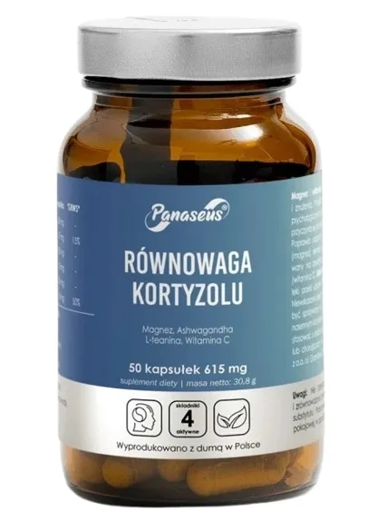 PANASEUS Równowaga kortyzolu (50 kaps.)