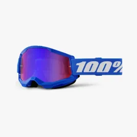 100-procent-gogle-strata-2-blue-niebieski-bialy-szybka-czerwono-niebieskie