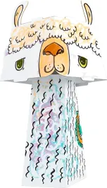 kolorowanka-skladanka-lama-monumi-cube-head