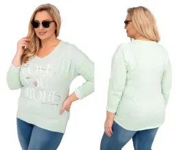 mietowa-bluzka-damska-plus-size-z-nadrukiem-love-you-more