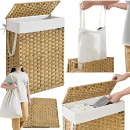 kosz-pojemnik-na-pranie-bielizne-zabawki-55l-z-pokrywa-waski-rattan-wklad