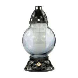 duzy-znicz-szklany-958-czarny-grafitowy-33-cm-z-wymiennym-wkladem-max-pol