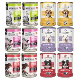 vetprime-i-wiejska-zagroda-karma-monoprotein-dla-psa-mix-smakow-12x400g