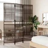 parawan-3-panelowy-brazowy-polirattan-kod-producenta-365373