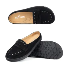 barefoot-mule-studs-damskie-skorzane-mokasyny-backless-czarne