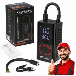 kompresor-akumulatorowy-samochodowy-pompka-latarka-85w-4000mah-lcd-usb-c