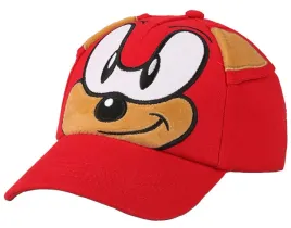 czapka-z-daszkiem-sonic-knuckles-jezyk-dziecieca-na-lato-48-51-cm