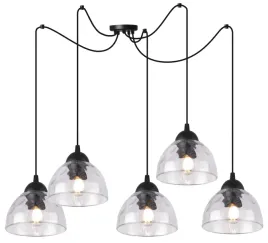 lampa-sufitowa-wiszaca-zyrandol-pajak-szklany-bezbarwny-do-kuchni-salonu