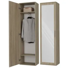 szafa-z-lustrem-do-przedpokoju-50-cm-dab-sonoma-polki-drazek-na-ubrania