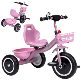 rowerek-trojkolowy-biegowy-2w1-dla-dziewczynki-rozowy-z-pedalami-koszykiem