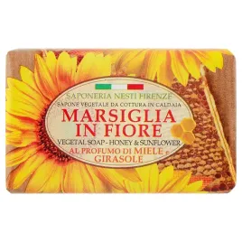 naturalne-mydlo-w-kostce-miod-i-slonecznik-nesti-marsiglia-in-fiore-125g