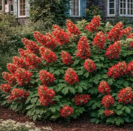 hortensja-debolistna-burgundy-czerwo-najladniejsza