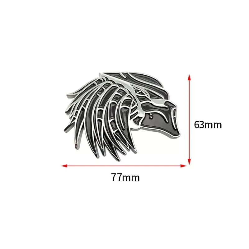znaczki-emblematy-srt-predator-3d-chrom-stan-nowy