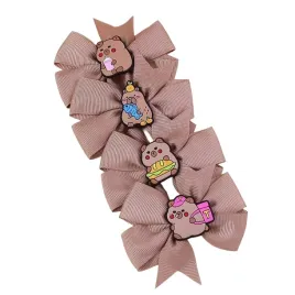 spinki-do-wlosow-super-wzory-i-kolory-brazowa-z-kapibara-2szt