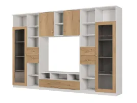 mebloscianka-biblioteczka-agata-200x300-or-witryna-rtv-or-biel-dab-halifax