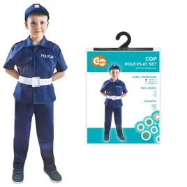 kostium-przebranie-dla-chlopca-policjant-koszula-spodnie-czapka-pasek