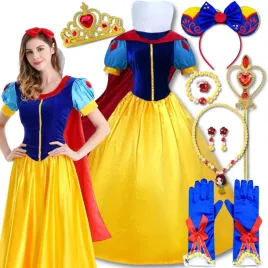 stroj-sukienka-krolewna-sniezka-cosplay-kostium-sniezki-bal-146-152-xxs