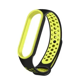 beline-pasek-mi-band-7-6-5czarny-zielony-black-green-design