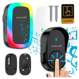 dzwonek-bezprzewodowy-do-drzwi-z-gniazdka-swiecacy-230v-wodoodporny-daszek