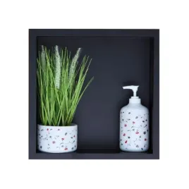 polka-scienna-czarna-wall-box-one-30x30x10-cm-stal-teflonowana