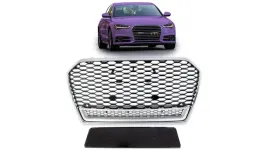 grill-audi-a6-c7-facelift-silver-and-gloss-black