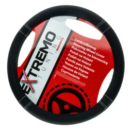 einparts-pokrowiec-na-kierownice-37-39-cm-matowy-z-siatka-i-bialym