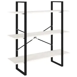3-poziomowy-regal-na-ksiazki-bialy-100x30x105-cm-lita-sosna