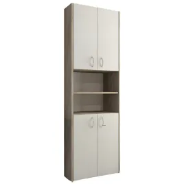 slupek-lazienkowy-szafka-regal-zamykany-4d-56-cm-sonoma-biel