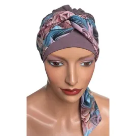 turban-damski-wiosenny-lena-kakao-413-chusta-miekka-takze-po-chemioterapii