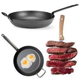 patelnia-stalowa-ze-stali-weglowej-32cm-hendi-carbon-nonstick-indukcja-ucho