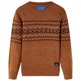 sweter-dzieciecy-z-dzianiny-koniakowy-104