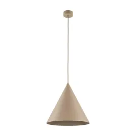 lampa-wiszaca-cono-l-sabia-bezowa-1xe27-stozek-do-kuchni-minimalistyczna
