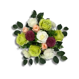 stroik-na-grob-okragla-wiazanka-cmentarz-kwiaty-sztuczne-kompozycja