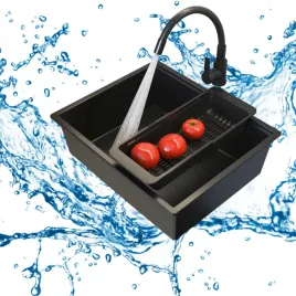zlewozmywak-granitowy-jednokomorowy-podblatowy-sinko-zestaw-bateria-syfon