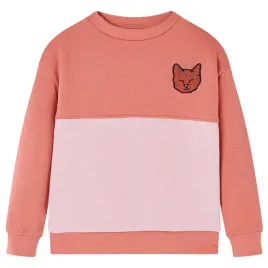 bluza-dziecieca-z-blokami-kolorow-rozowa-116