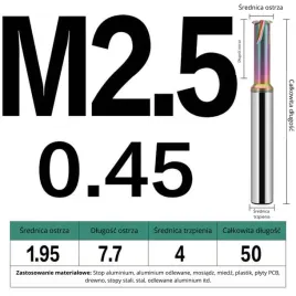 frez-do-gwintowania-jednoostrzowy-rozmiar-m2-5x0-45x50l-dlc